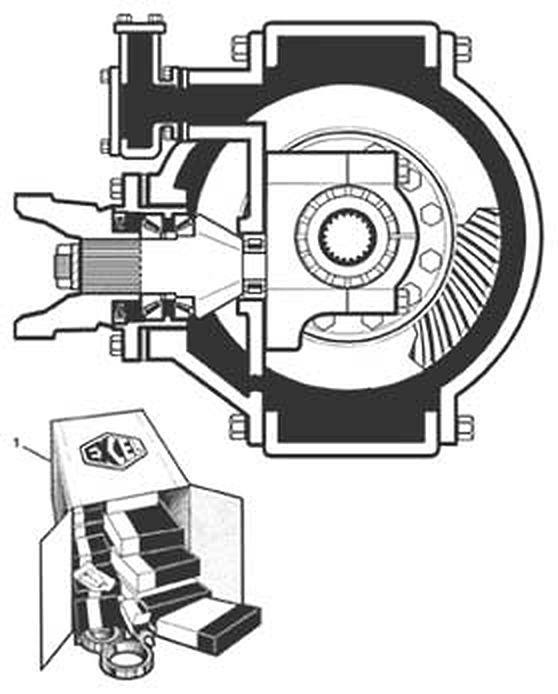 Diagrama de despiece: Kits de servicio (2), Dana Spicer DT/RT 340 a 402