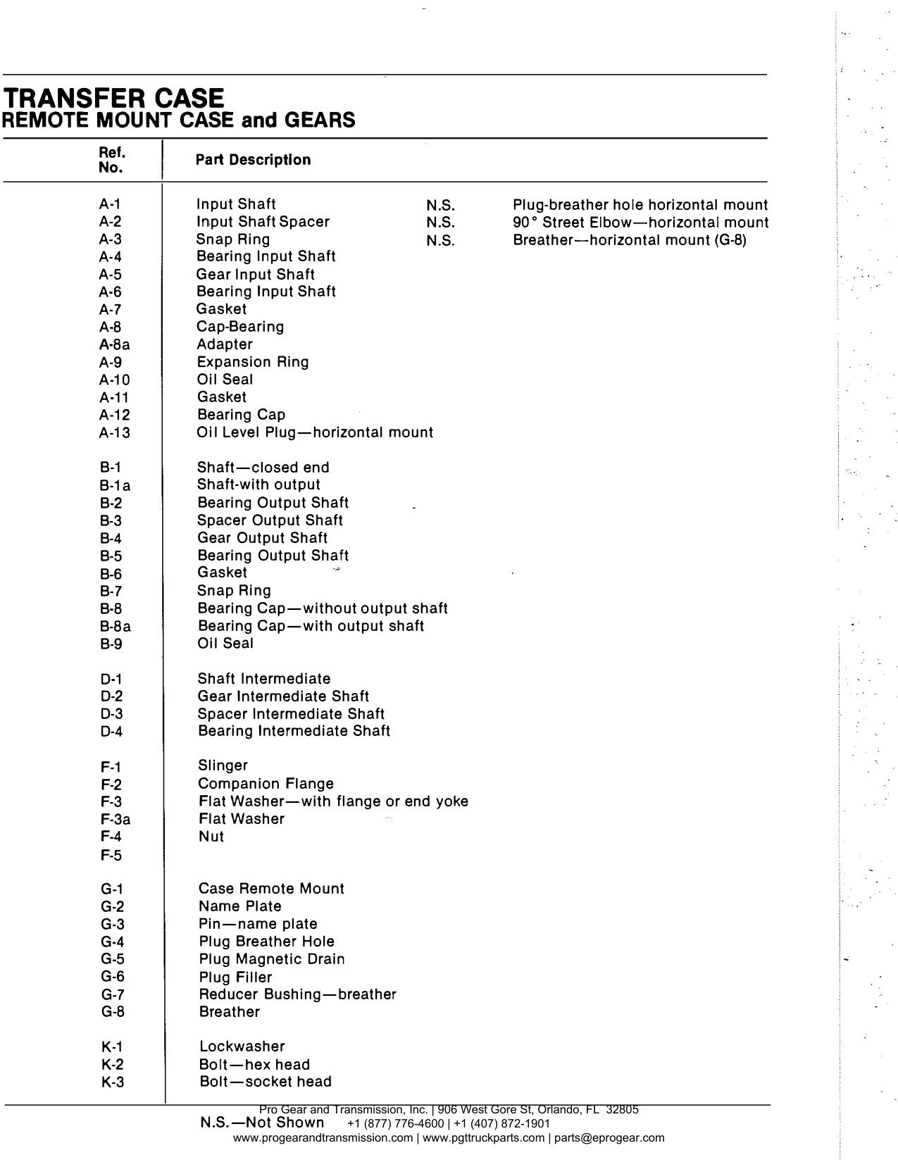 Spicer 791 Transfer Case Manual page 16: Transfer Case