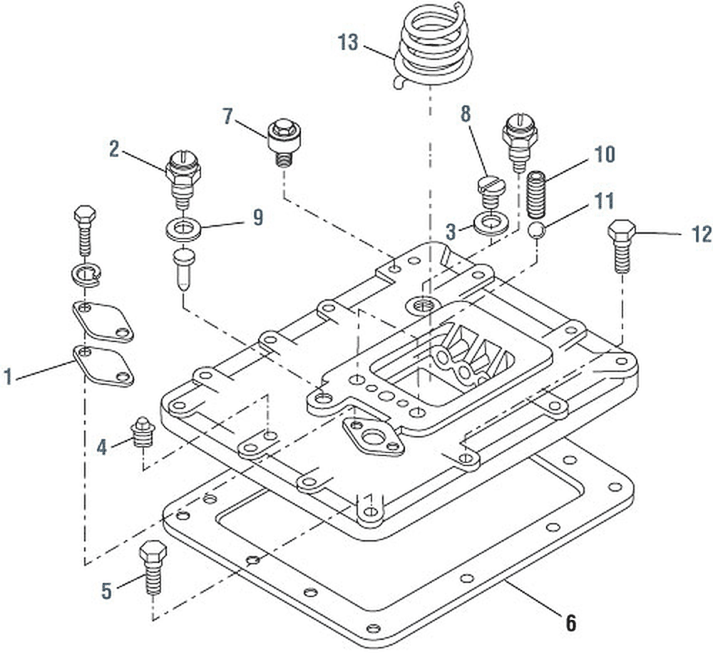 Eaton Fuller RT/RTO-11609 Cover Components - Additional Diagram exploded-view diagram