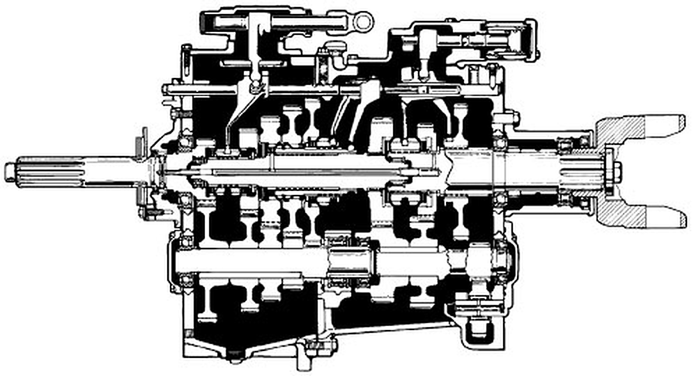 Diagrama de despiece: Kits de transmisión, Mack TRDL / TRDLG 107 / 1070