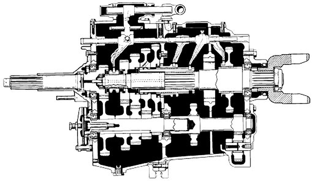 Mack TRL-107 Transmission Transmssion Kits exploded-view diagram