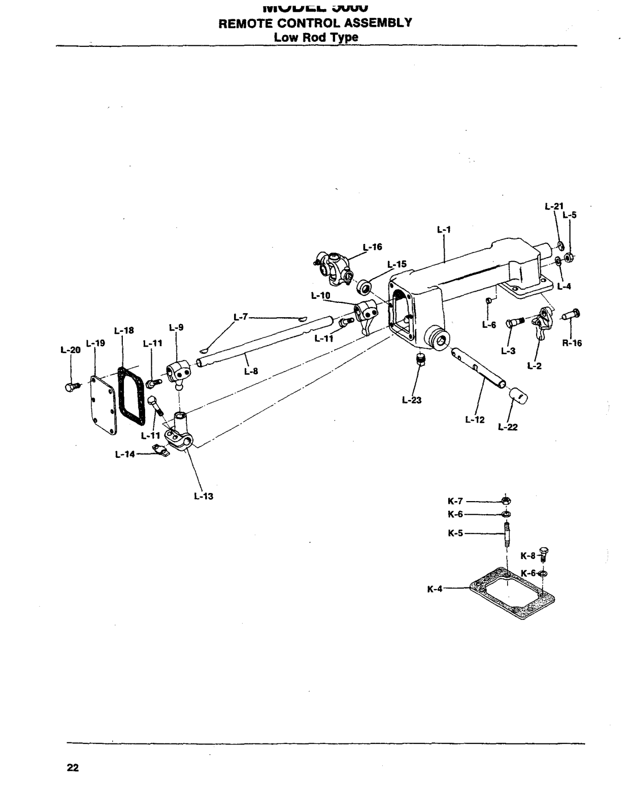 Spicer Transmission 5652-A Parts Listed Below Are Not Included in Assembly exploded-view diagram