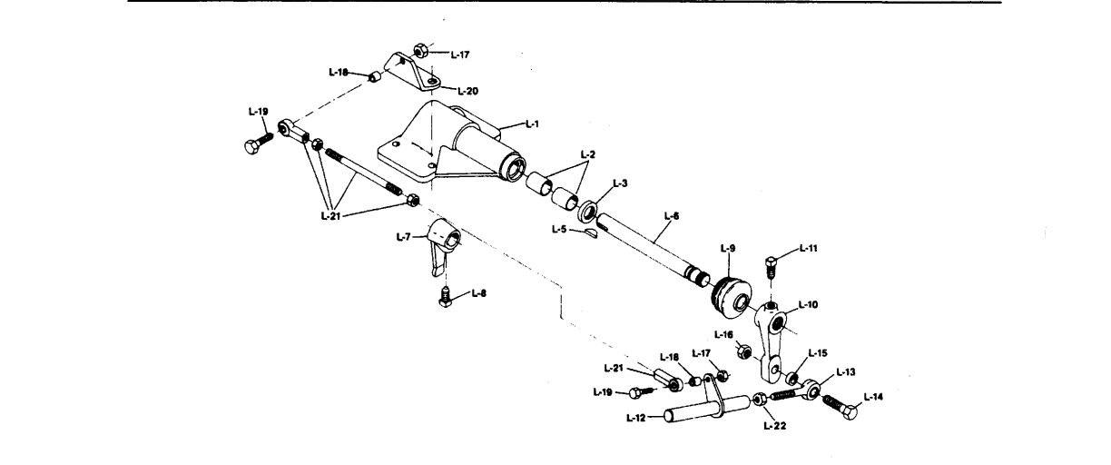 Spicer Transmission ES43-5A Remote Control Assembly exploded-view diagram